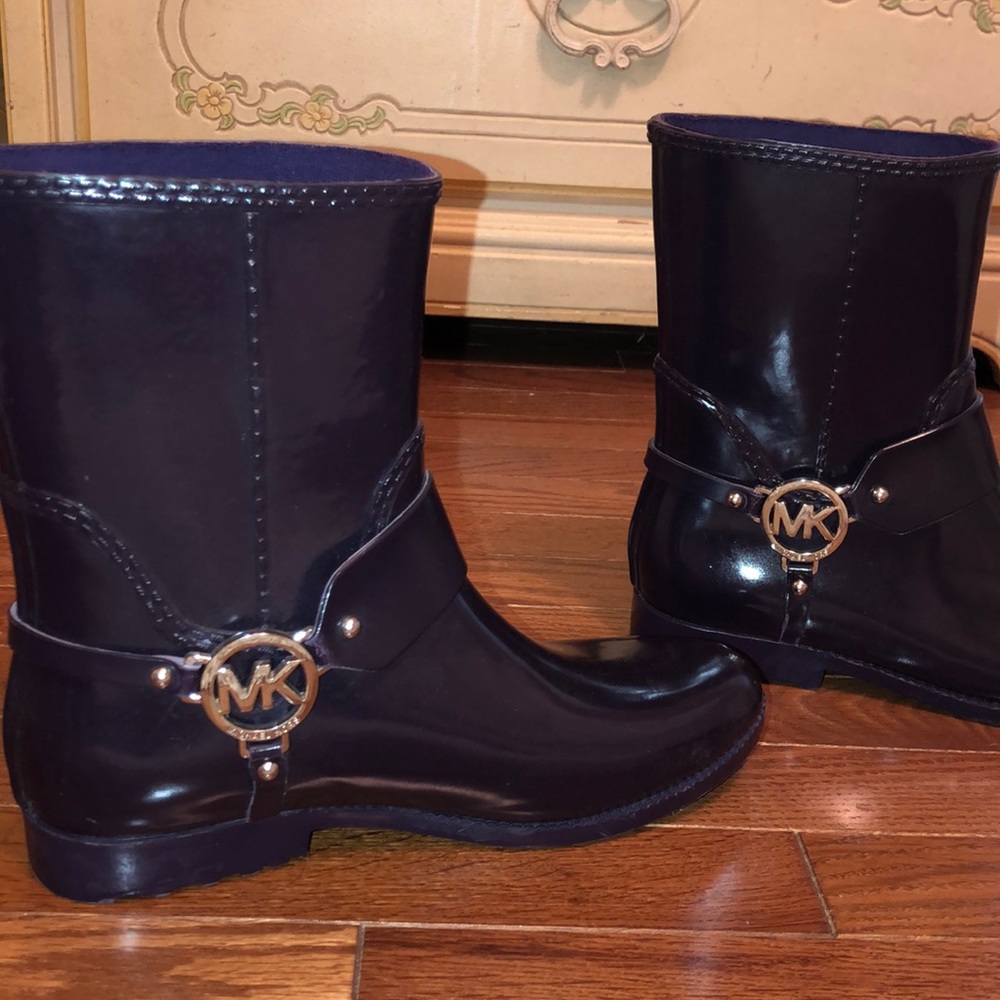 Michael Kors Purple Rainboots (NOT SOLD)